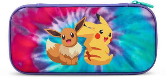 PowerA Slim Case Switch / Switch OLED / Switch Lite Protective Case Tie-Dye Pikachu & Eevee