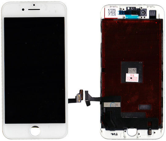 O ecran Original Copy cu Mecanism Tactil pentru iPhone 8 (Alb)