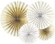 Beauty Home Party Decoration in Gold Colour 4 Pieces