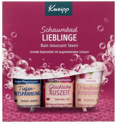 Kneipp Schaumbad Lieblinge Set Îngrijire pentru Curățare corp 3buc