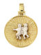 Kontopoulos Charm Talisman Constantine Zodiac Sign in 14K Gold