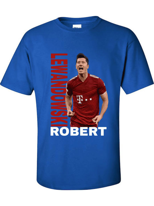 Gildan Παιδικό T-shirt Μπλε Ρουά