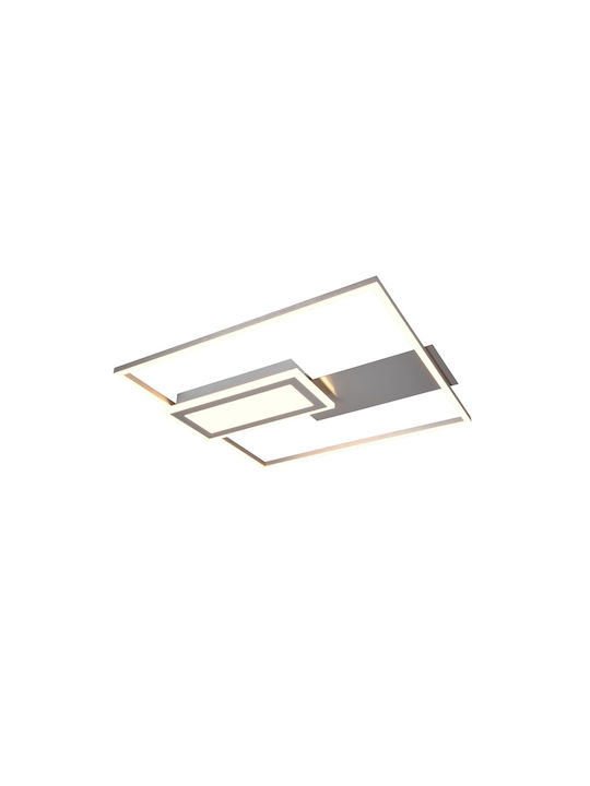 Trio Lighting Ceiling Mount Light Silver with I...