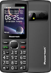 Powertech Sentry 4G Bar Dual-SIM Handy mit Tasten Schwarz