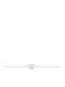Ekan Damen Armband aus Gold 14K mit Diamant
