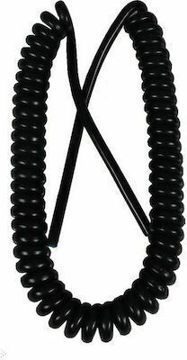 Καλώδιο Ρεύματος με Διατομή 3x0.75mm² σε Μαύρο Χρώμα 3m