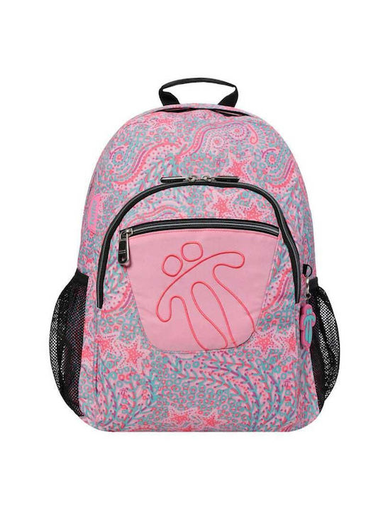 Totto Schulranzen Rucksack Grundschule Mehrfarbig mit Flaschenhalter