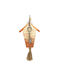 LiebeQueen Suspendata Amulet Casa Portocaliu din Metal 1buc