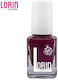 Lorin Glossy Nagellack Einfacher Nagellack Schnelltrocknend Burgundisch 163 13ml