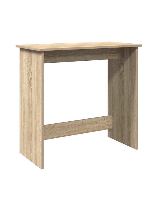 Desk Wooden Sonoma Oak 80x40x75cm