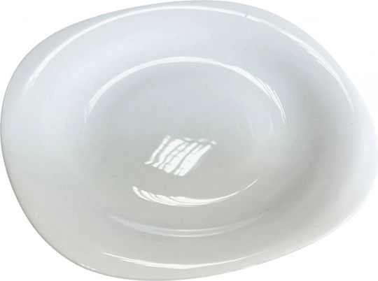 TnS Opal Farfurie joasă Pătrat Alb 27cm