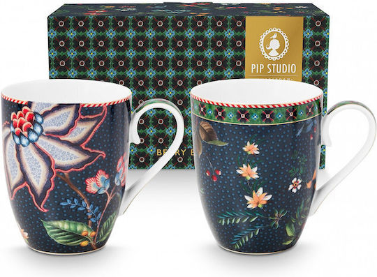 PiP Studio Κούπα Κεραμική Πολύχρωμη 350ml