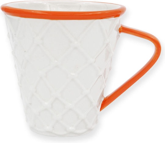 Winkee Becher Keramik Weiß