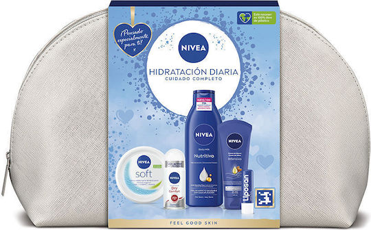 Nivea Daily Hydration Skin Care Set for Moisturizing 5pcs