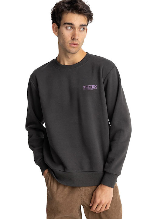 Rhythm Sweatshirt Fleece Black