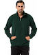 Men's Fleece Cardigan Green