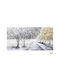 Πίνακας Καμβά 120x60x3cm Λουλούδια Δέντρα Forhome 907798 Home