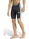 adidas Techfit Mens Sports Leggings Short Black