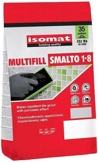 Isomat Multifill-smalto 1-8 Пълнител за фуги на плочки Бежов 2кг