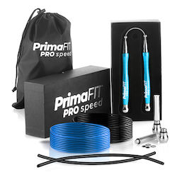 PrimaFit Σχοινάκι Γυμναστικής με Βάρος 3m Μπλε με Ρυθμιζόμενο Μήκος