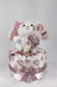 Dama Koupa Diaper Cake από Ξύλο για Κορίτσι