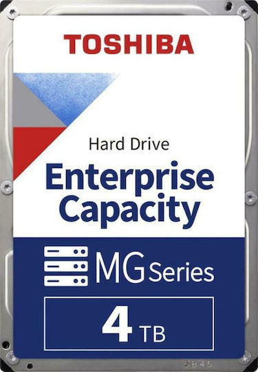 Toshiba MG10 Enterprise 4TB HDD Σκληρός Δίσκος 3.5" SATA III 7200rpm για Server MG10ADA400