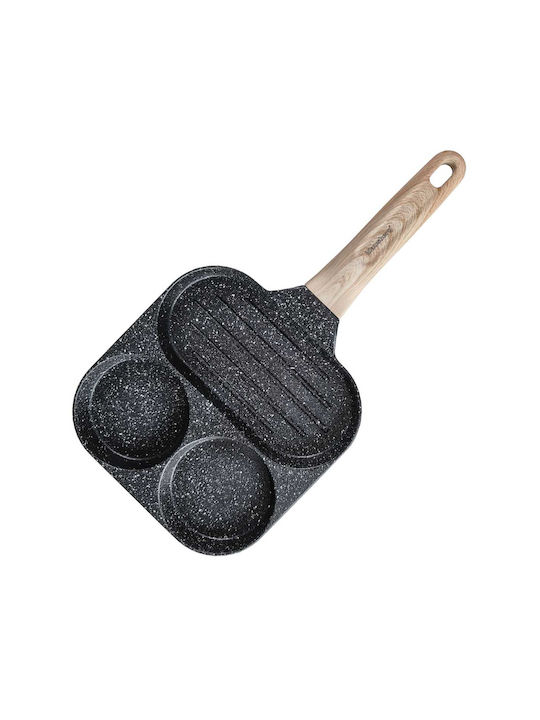 Klausberg Pan aus Druckguss-Aluminium mit Steinbeschichtung 36cm