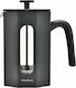 Klausberg Filterkaffeemaschine Handbetrieb Rostfreier Stahl Schwarz 800ml