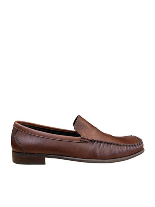 Men's Leather Loafers Tabac Brown