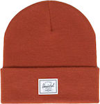Herschel Elmer Beanie Beanie Knitted in Brown c...