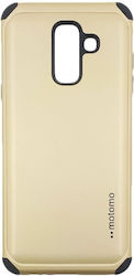 Motomo Umschlag Rückseite Gole (Galaxy A6+ 2018) Motomo Umschlag Rückseite Gole (Galaxy A6+ 2018)