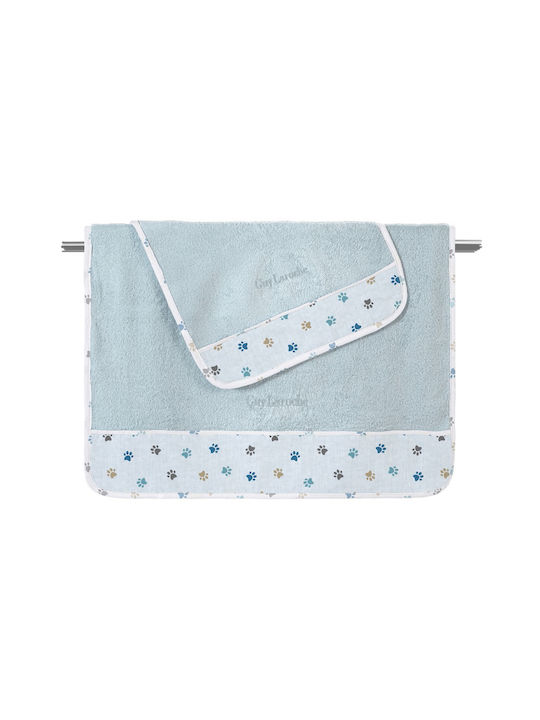 Guy Laroche Σετ Βρεφικές Πετσέτες 2τμχ Paw Sky 70x130cm Βάρους 450gr/m²