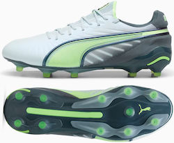 PUMA King Ultimate FG/AG Футболни Обувки с Бутони Сиви