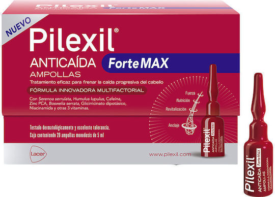 Pilexil Forte MAX Ампули за Коса против Косопад 20x5мл