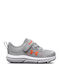 Ua Binf Assert 10 Ac Kids Sports Shoes Running with Hoop & Loop Closure Gray