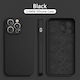 Leewello Back Cover Σιλικόνης 2mm Μαύρο (IP14 (APPLE))