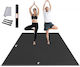 Vevor Στρώμα Γυμναστικής Pilates Μαύρο (243.84x182.88cm)