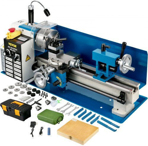 Vevor Mini-Drehmaschine SJ7X1455006188233V2 mit Leistung 550 Watt