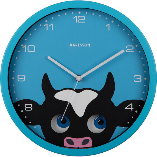 Karlsson Kids Metal Wall Clock 30.8cm