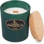 Pavoncella Christmas Wood Candle 88x75cm