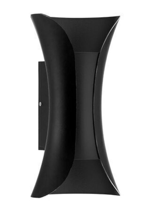 Horoz Electric Lumină de exterior montată pe perete LED IP65 10W cu Alb Natural Lumină 20x10x9.3εκ.