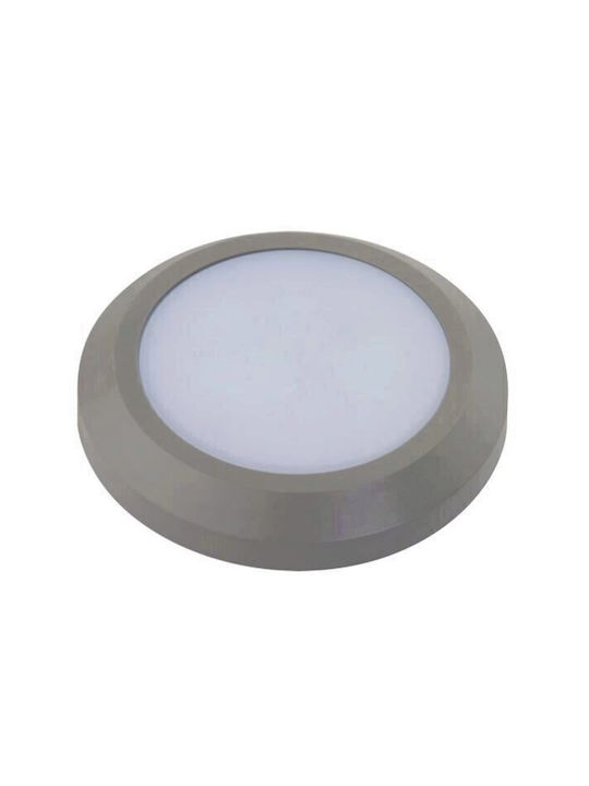 Horoz Electric Lumină de exterior montată pe perete LED IP65 5W cu Alb Natural Lumină 12.4x12.4εκ.