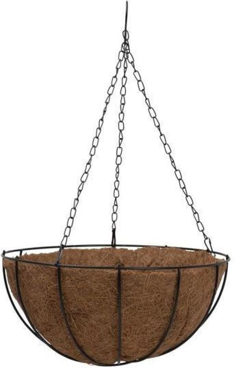 Strend Pro Übertopf Metall Beige 25x25x12εκ.