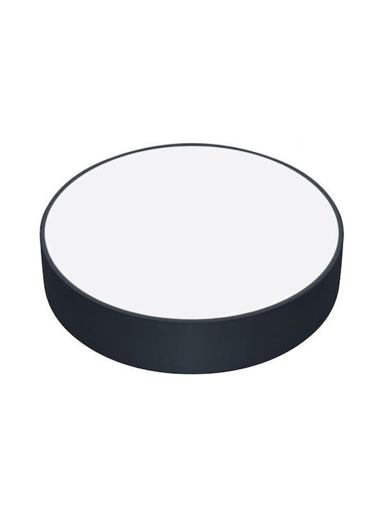 Horoz Electric Ceiling Mount Light Black with Integrated LED