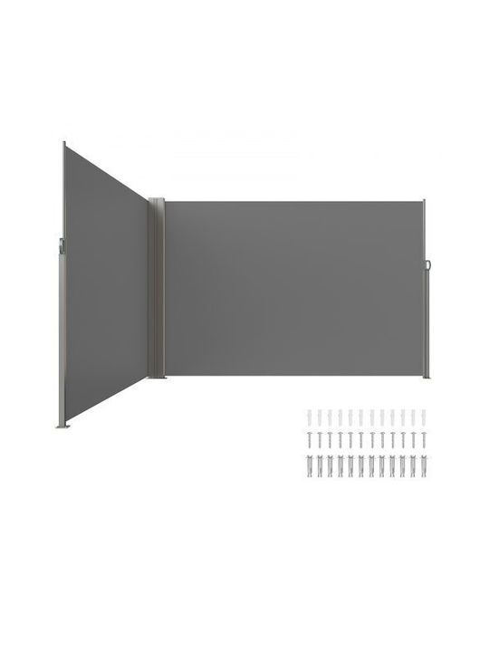 Vevor Faltbare Seitenmarkise 79''x236'' Grau Ksscp200x600qpnqgv0