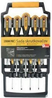 Professional Screwdriver Set In Support Strend Pro 372-209 9 Pieces