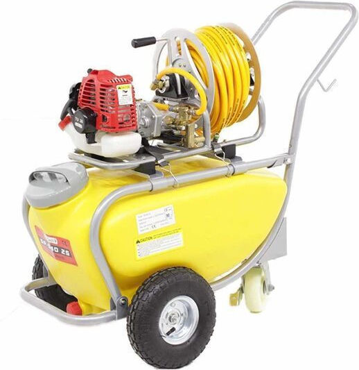 GeoTech Ψεκαστήρας Προπιέσεως Βενζινοκίνητος 1hp με Χωρητικότητα 50lt 25bar σε Γκρι χρώμα
