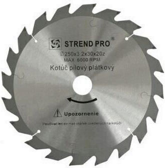 Strend Pro Pro Disc de tăiere Lemn 250mm