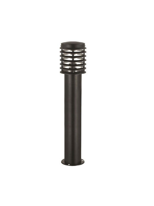 Horoz Electric Lampa Post Mic Pentru Exterior 100W IP44 Pentru Bază De Bec E27 Gri