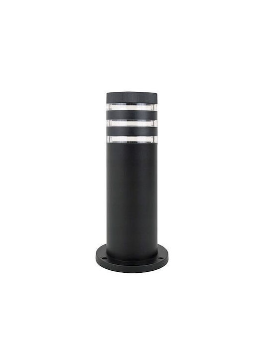 Horoz Electric Lampa Post Mic Pentru Exterior 60W IP44 Pentru Bază De Bec E27 Neagră